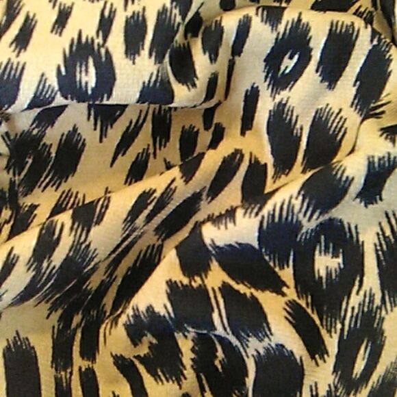 The Pyramid Collection Animal Print Maxi Halter Dress Fairycore Whimsical - Picture 11 of 12